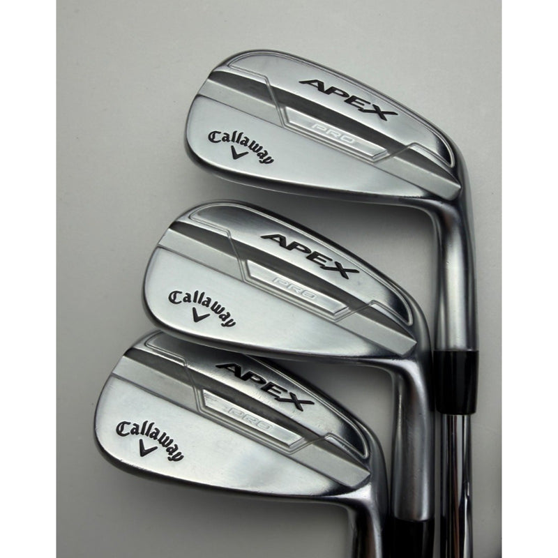 Callaway 2021 Apex/Apex Pro Combo Irons 4-PW - Nippon Modus 120 Stiff Flex - VG image 3