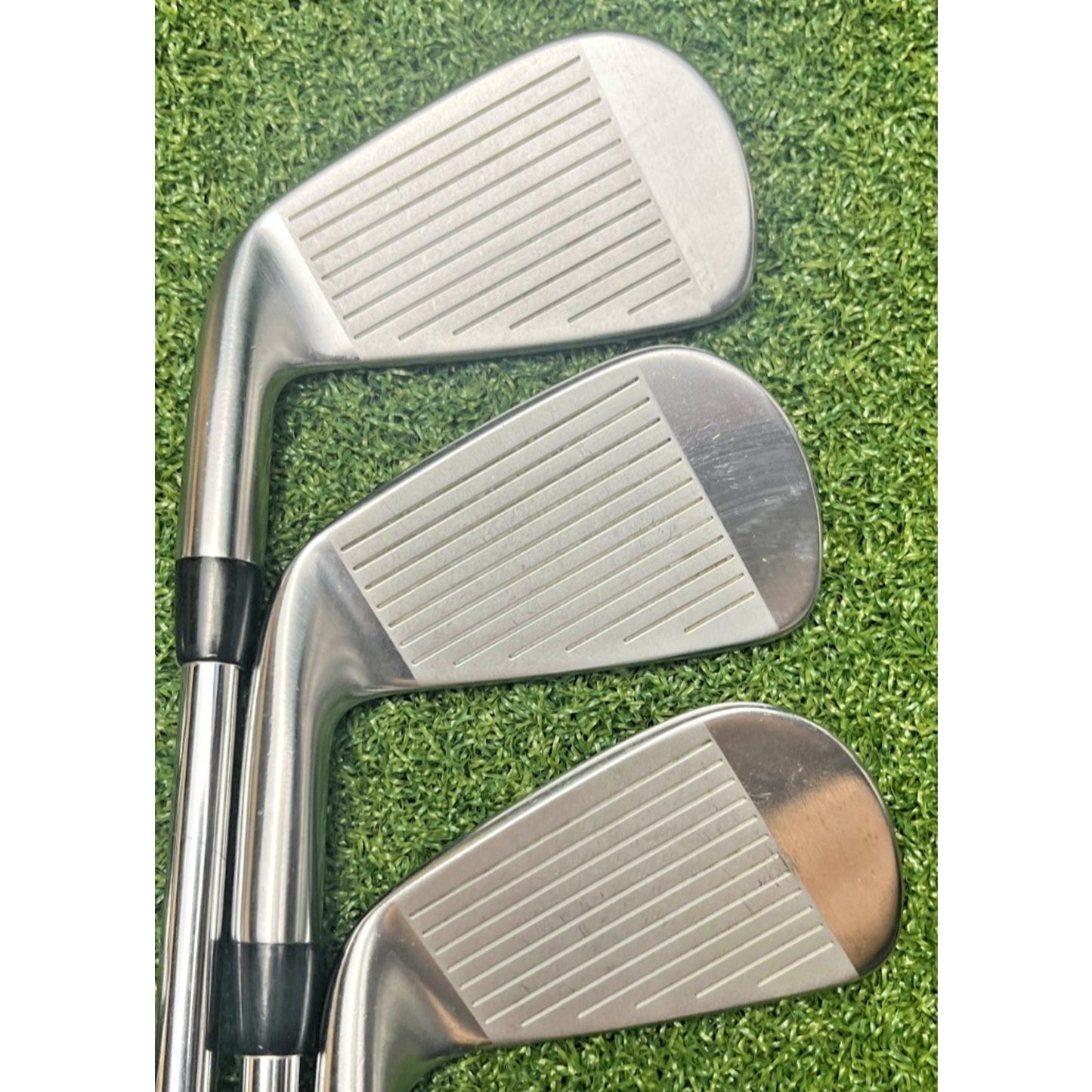 Titleist 2021 T100 Irons 4-PW - TT AMT Tour White S300 Stiff Flex - Very Good