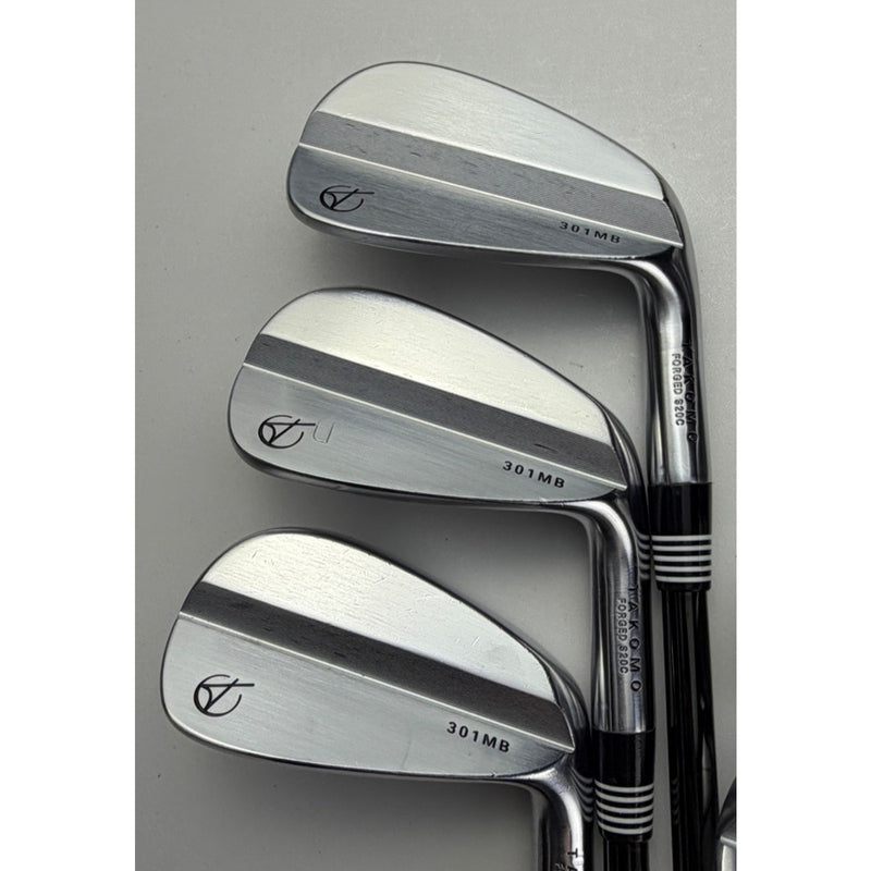 Excellent! Takomo 301 CB/MB Combo Irons 4-PW - KBS Tour Lite Stiff Black image 3