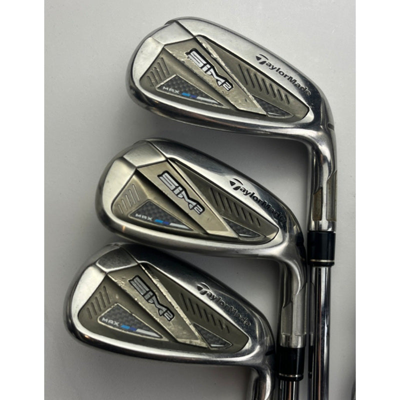 TaylorMade Sim2 Max Irons 5-PW, AW - KBS Max 85 Regular Flex - Very Good — image 3