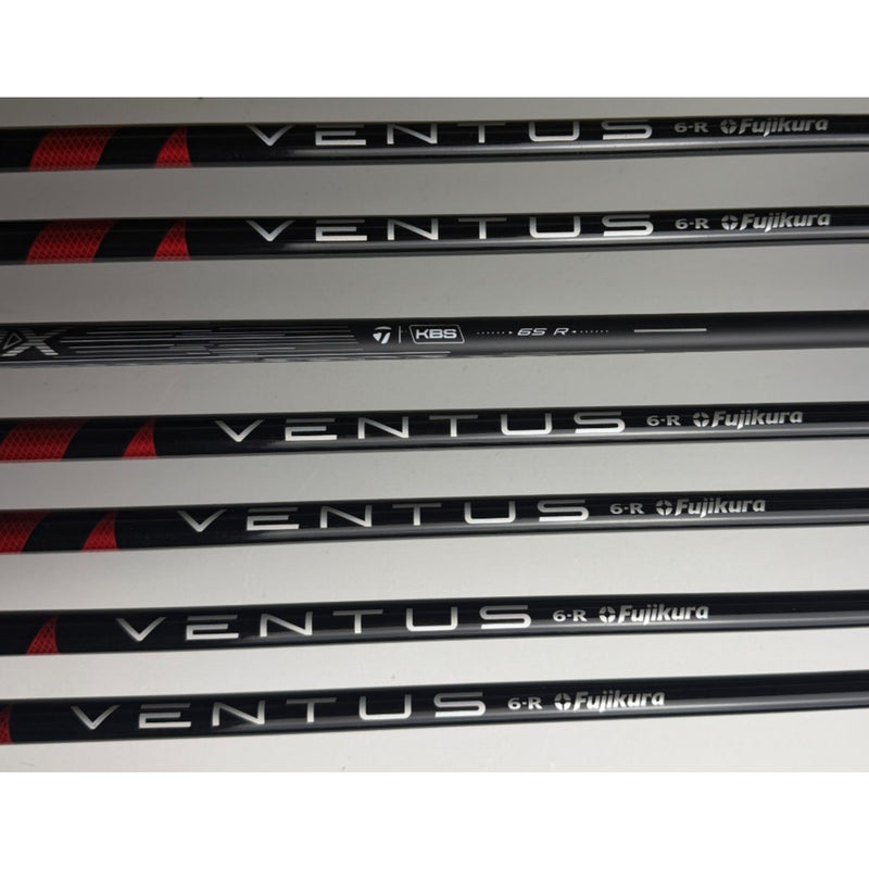 TaylorMade Stealth Irons 6-PW, AW, SW - Fujikura Ventus/REAX 6-R Regular - VG image 7