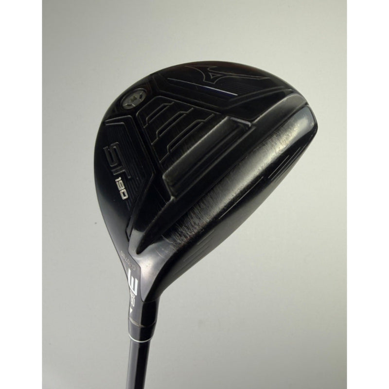 Mizuno ST190 15* 3 Wood - Kurokage 55 Regular Flex - Very Good w/ HC image 2