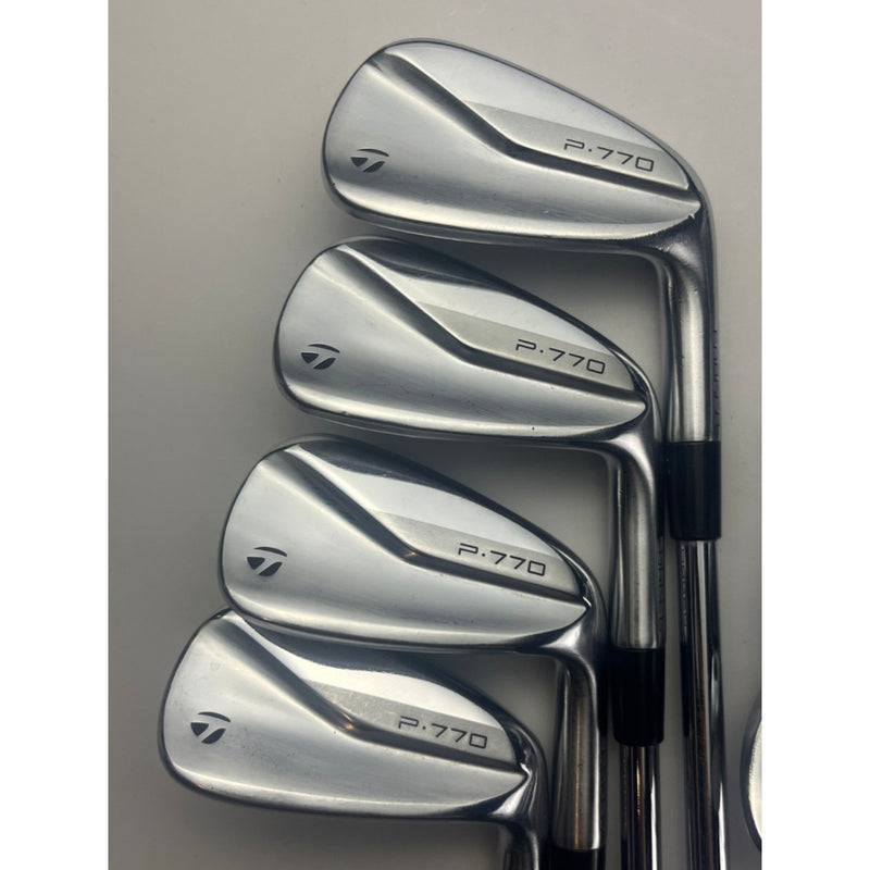 TaylorMade 2020 P770 Irons 4-PW, AW - KBS Tour 130 Extra Stiff - Very Good — image 3