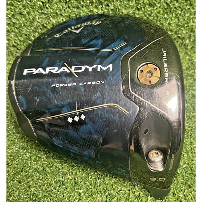 Callaway Paradym Triple Diamond Driver 9* HEAD ONLY RH w/ HC