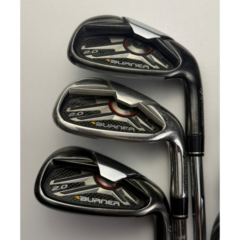 TaylorMade Burner 2.0 Irons 5-PW, AW - Burner 85 Regular Flex +0.5" - Very Good image 3