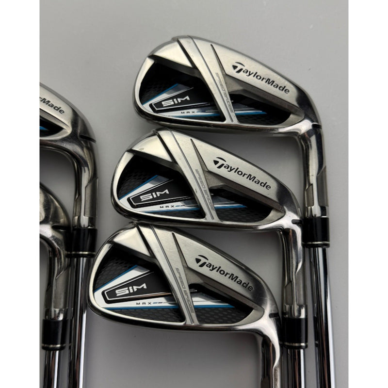 TaylorMade Sim Max Irons 6-PW - KBS Max 85 Stiff Flex - Very Good image 2