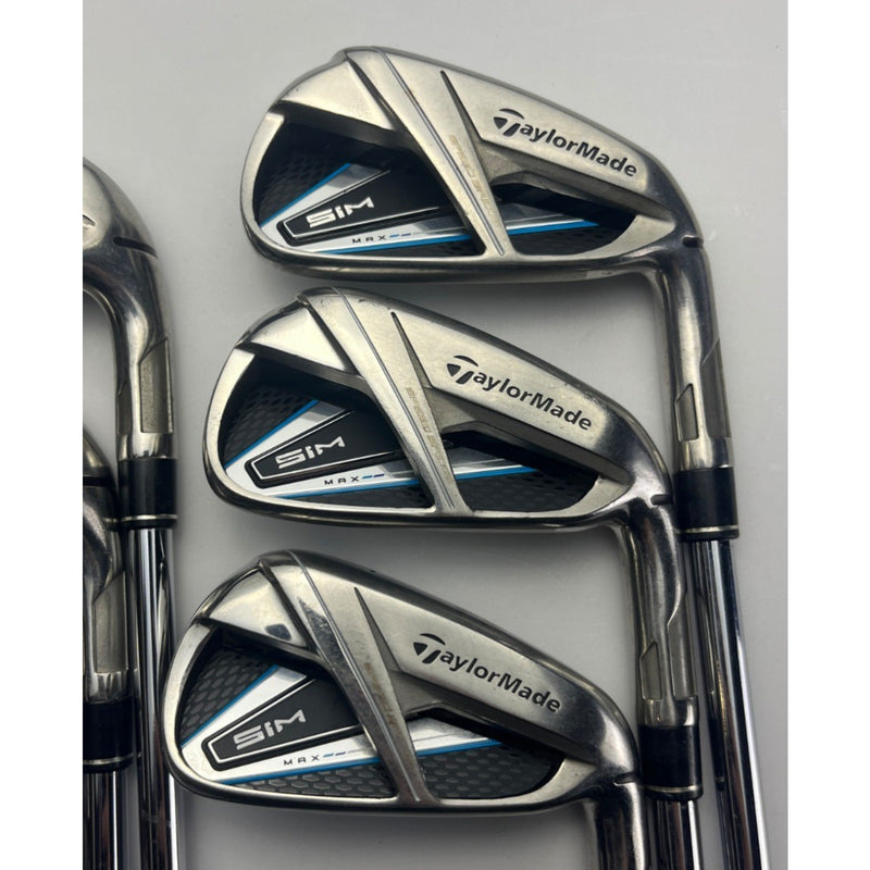 TaylorMade Sim Max Irons 5-PW - KBS Max 85 Regular Flex +0.25" - Good — image 2