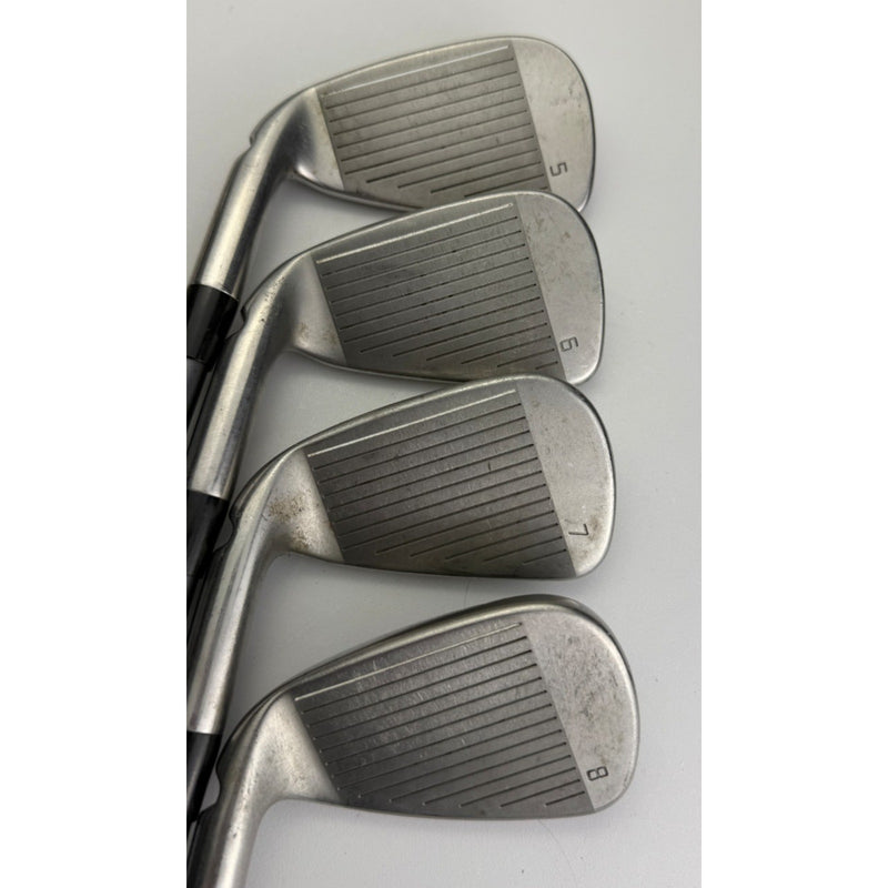 Ping i Series E1 Red Dot Irons 5-PW, UW - Graphite Ping CFS 80 Stiff Flex - Good image 4