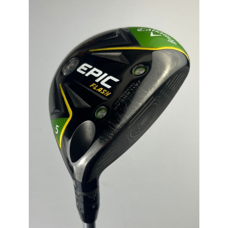 Callaway Epic Flash 18* 5 Wood - Evenflow 65G 6.0 Stiff Flex - Very Good w/ HC — image 2