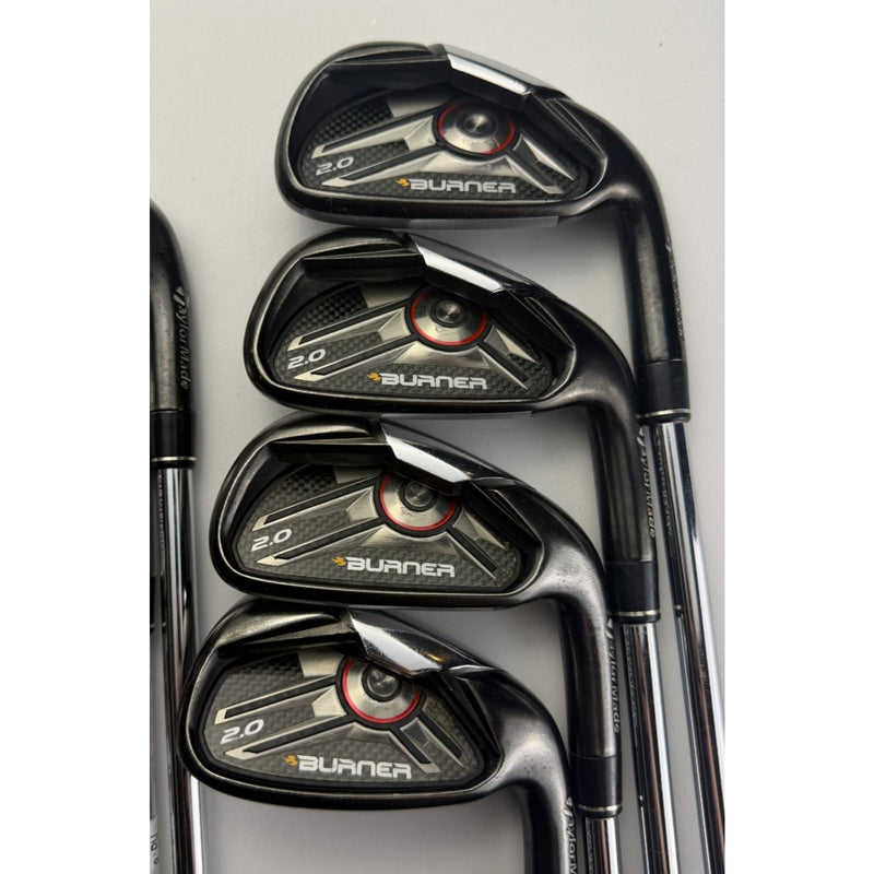 TaylorMade Burner 2.0 Irons 5-PW, AW - Burner 85 Regular Flex +0.5" - Very Good image 2