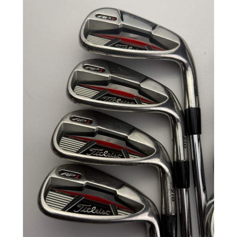 Titleist 710 AP1 Irons 4-PW, W - NS Pro 105 Stiff Flex - Very Good image 3