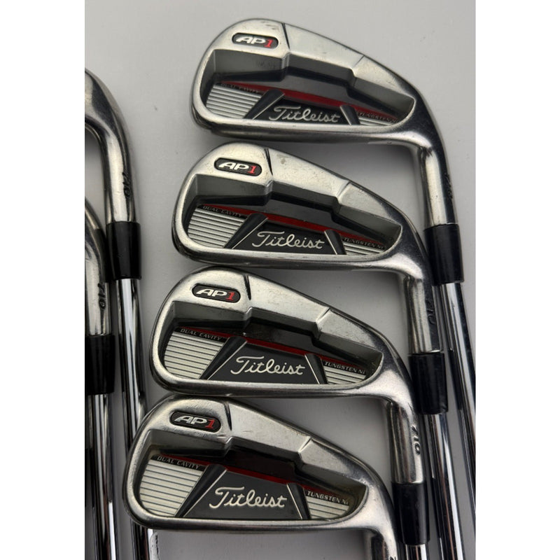 Titleist 710 AP1 Irons 4-PW, W - NS Pro 105 Stiff Flex - Very Good image 2