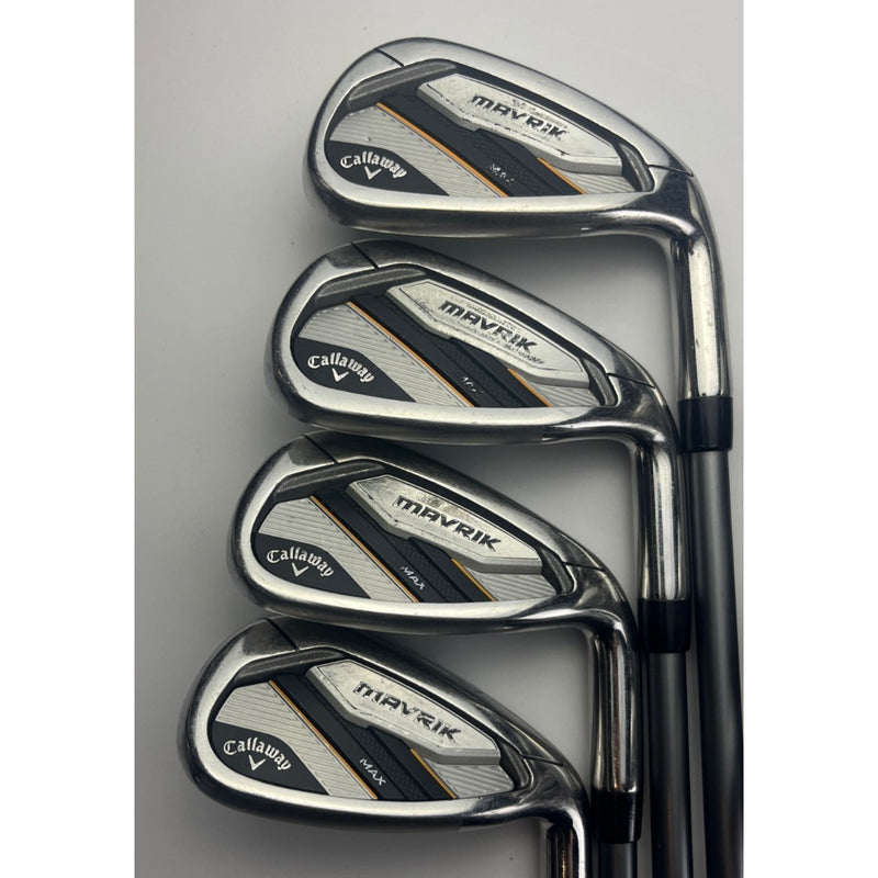 Callaway Mavrik Max Irons 5-PW, AW, SW - Catalyst 65 5.5 Regular - Very Good — image 3
