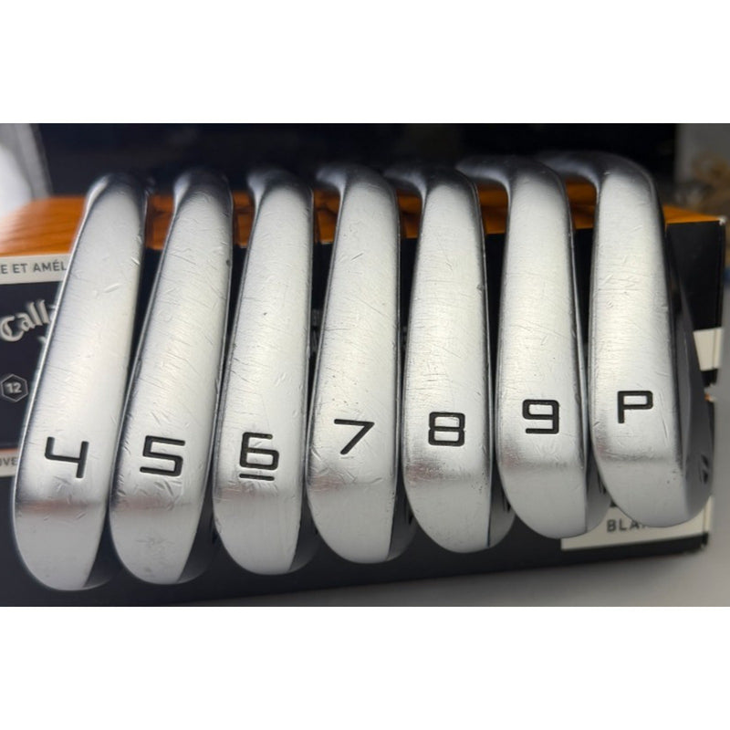 TaylorMade 2023 P7MB Irons 4-PW - Project X 6.5 Extra Stiff +0.5" - Very Good image 6