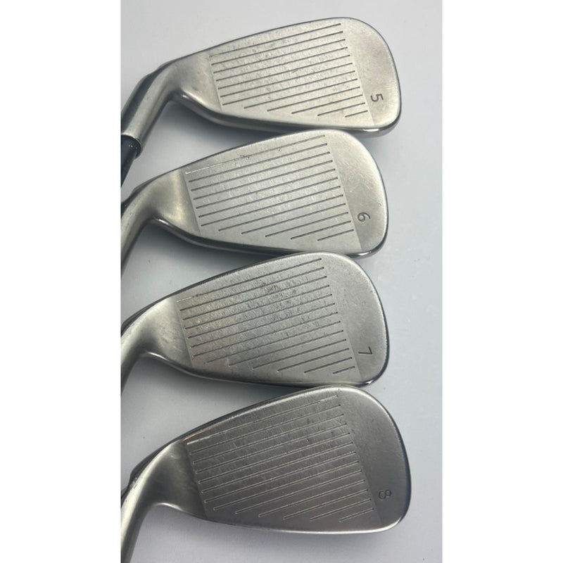 Ping G25 White Dot Irons 5-PW, UW, SW - Ping TFC 189 Regular Flex +1.0" - VG — image 4