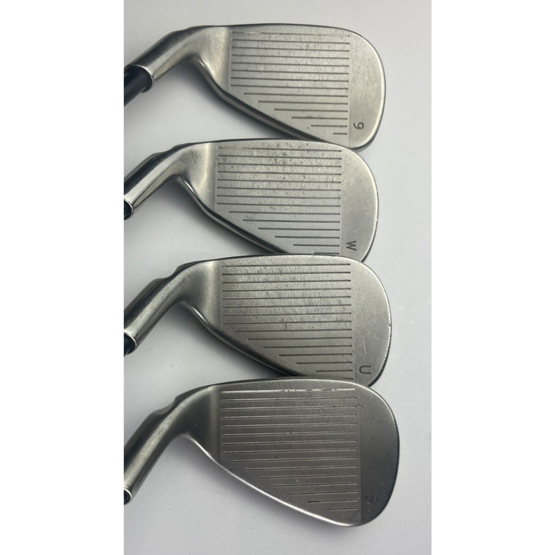 Ping G25 White Dot Irons 5-PW, UW, SW - Ping TFC 189 Regular Flex +1.0" - VG — image 5