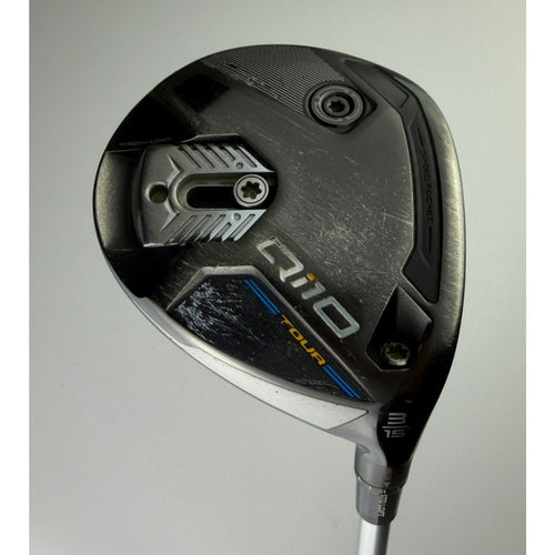TaylorMade Qi10 Tour 15* 3 Wood - Tensei Blue CK 65 Stiff Flex - Good w/ HC