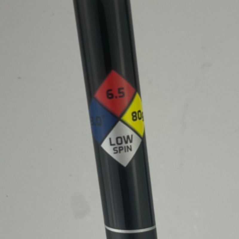 HZRDUS Smoke Black RDX 80G 6.5 Extra Stiff Flex 42" Driver Shaft - Callaway image 2
