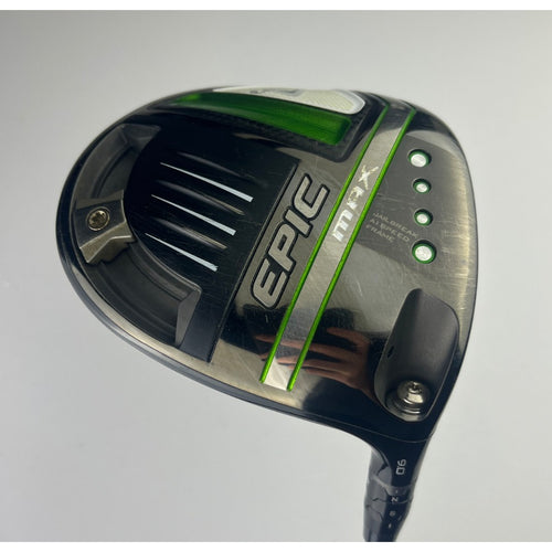 Callaway Epic Max 9* Driver - HZRDUS IM10 60G 6.0 Stiff - Very Good w/ HC