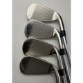 LH Titleist AP1 718 Irons 4-PW - TT AMT Red S300 Stiff Flex - Very Good thumbnail 4