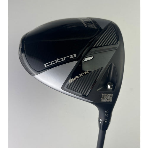 Cobra OPTM Max-K 10.5* Driver - Denali Black Frost 60G 6.0 Stiff - EXCNT w/ HC
