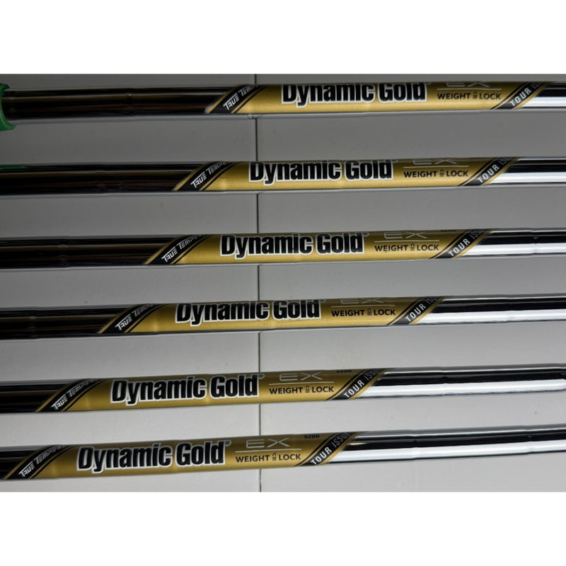 TaylorMade Stealth Irons 5-PW - Dynamic Gold EX Weight Lock S200 Stiff - VG image 7