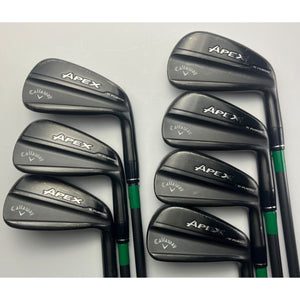 Callaway Apex Ti Fusion Irons 4-PW - Dynamic Gold Mid 100 S300 Stiff Flex - VG