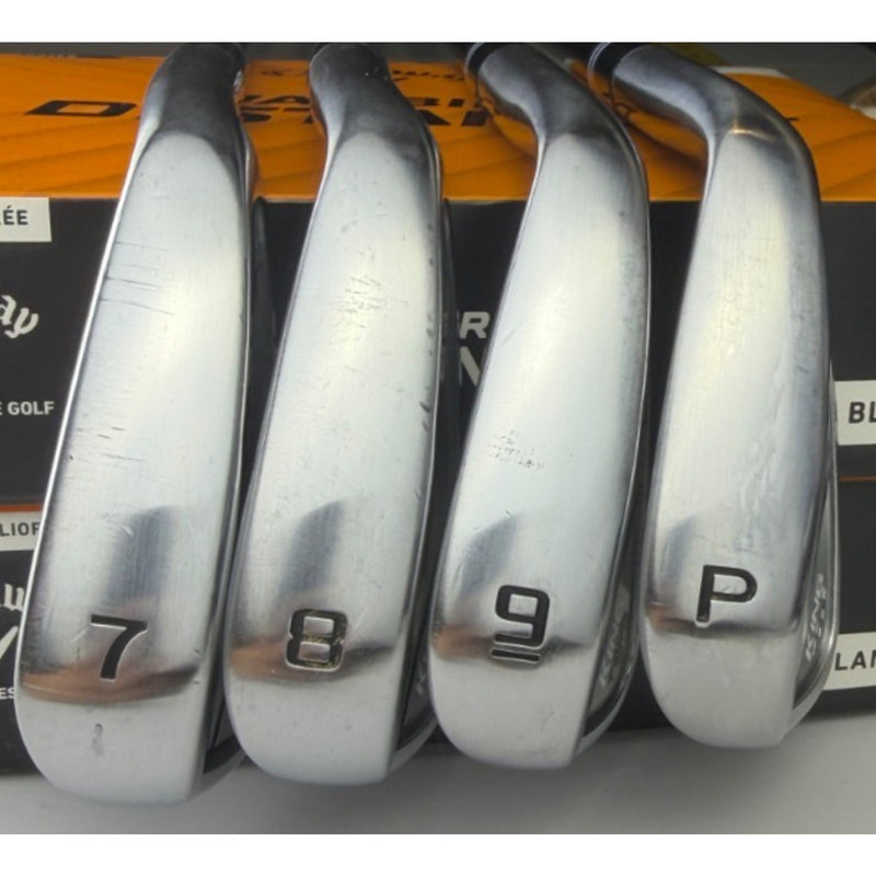 Cobra King Tour Irons 7-PW - MMT 125TX Tour Extra Stiff - Excellent image 3