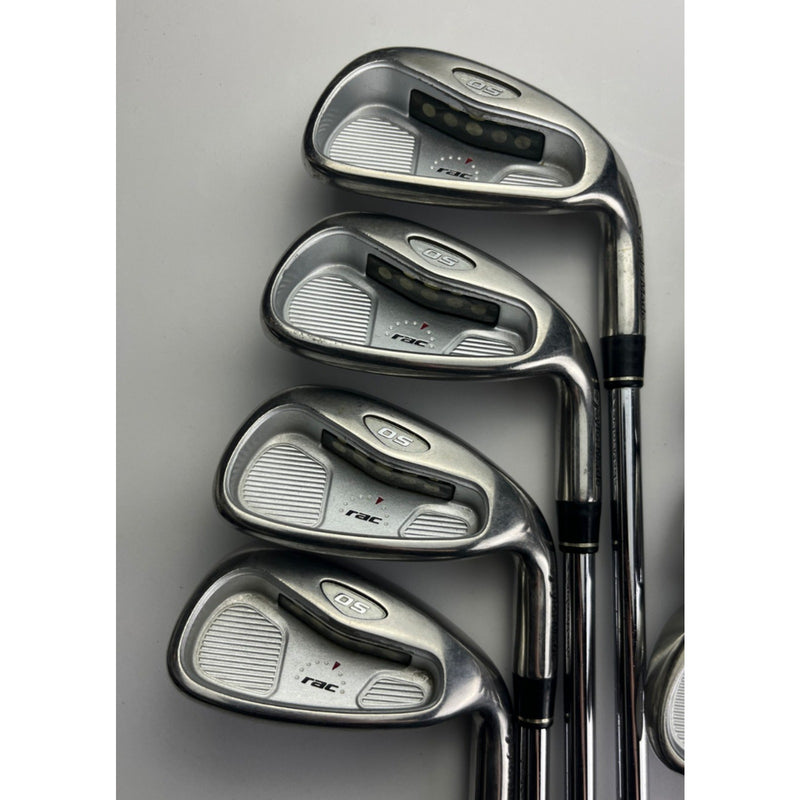 TaylorMade Rac OS Irons 3-PW - TaylorMade Ultralite 90G Regular Flex - Very Good — image 3